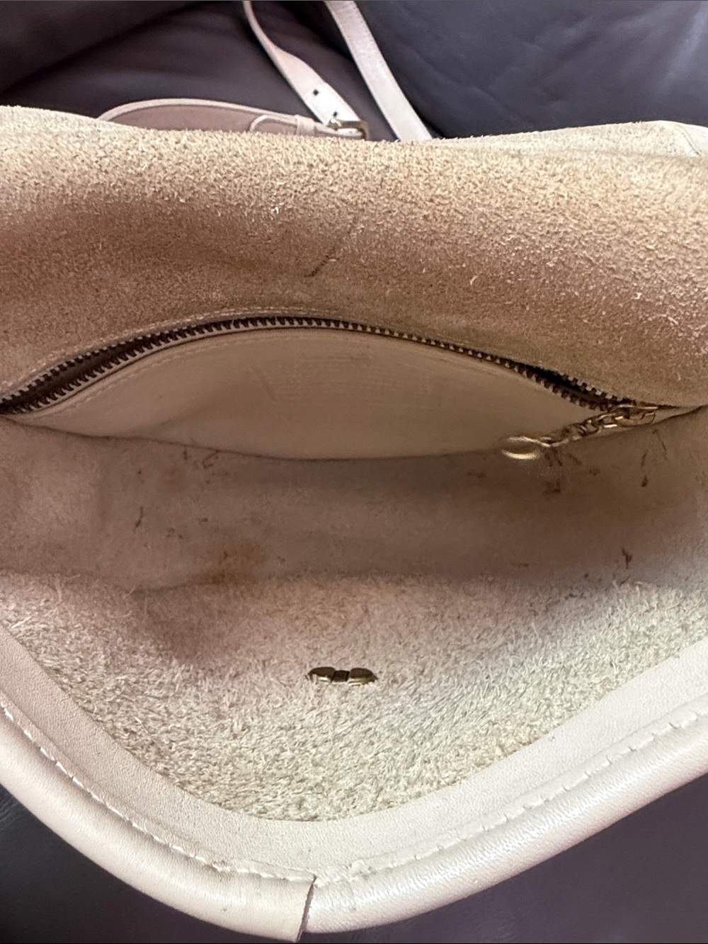 Vintage Coach Watson Bag 9981 Bone Cream - Picture 7 of 15